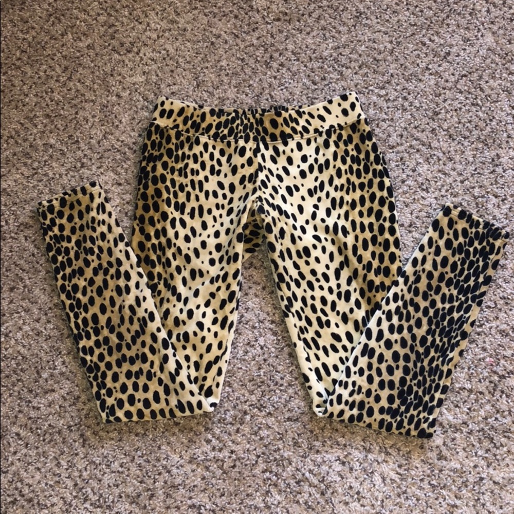 NWOT Leopard Cheetah leggings by Juicy Couture